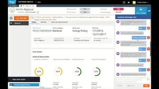 Pega Customer Service screenshot