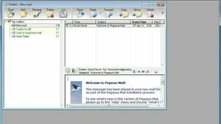 Pegasus Mail screenshot