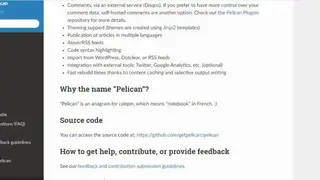 Pelican screenshot