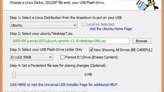 Pendrivelinux screenshot