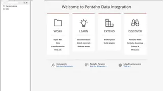 Pentaho Data Integration screenshot