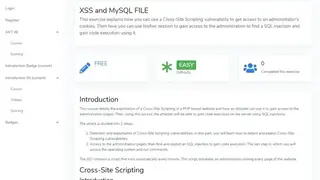 PentesterLab screenshot