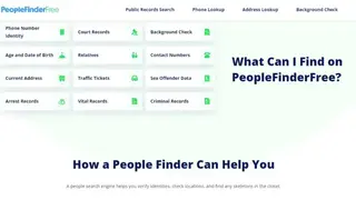 PeopleFinderFree screenshot