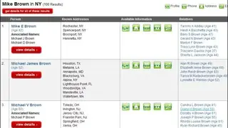 PeopleFinders screenshot