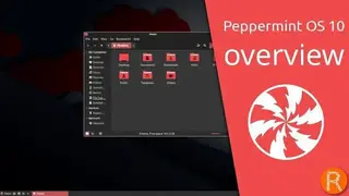 Peppermint Linux OS screenshot