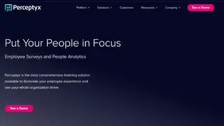 Perceptyx screenshot