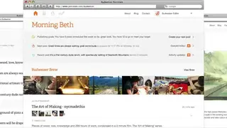 Percolate screenshot