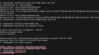 Percona XtraBackup screenshot