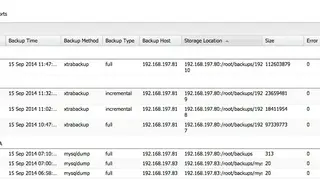 Percona XtraBackup screenshot