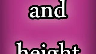 Perfect Weight and Height screenshot