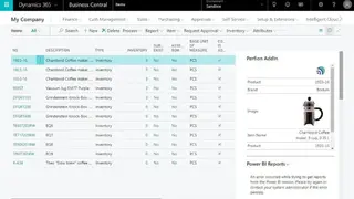 Perfion screenshot