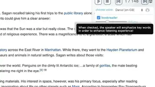 Pericles: Text to Speech Screen Reader screenshot