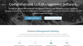 Perillon EHS Management Software screenshot