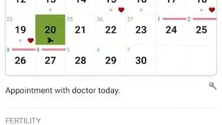 Period Tracker by GP Apps screenshot