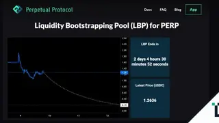 Perpetual Protocol screenshot