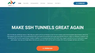 Persistent SSH screenshot