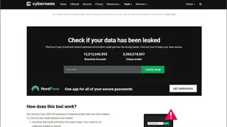Personal Data Leak Checker screenshot