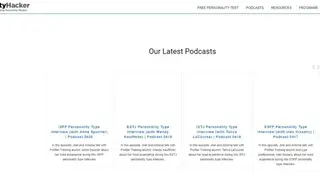 Personalityhacker screenshot