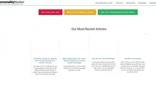 Personalityhacker screenshot