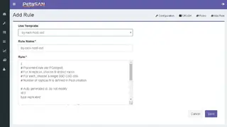 PetaSAN screenshot