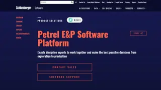 Petrel E&P screenshot