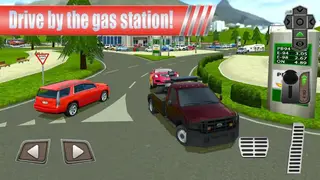 Petrol Station Car Parking Simulator screenshot