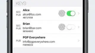 PGP Everywhere screenshot