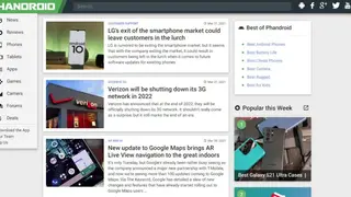 Phandroid screenshot