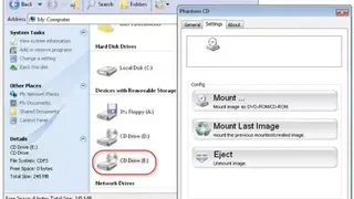 Phantom CD screenshot