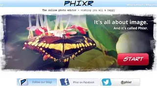 Phixr screenshot