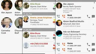 Phone and Contacts – AGContacts, Lite edition screenshot