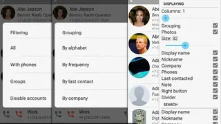 Phone and Contacts – AGContacts, Lite edition screenshot