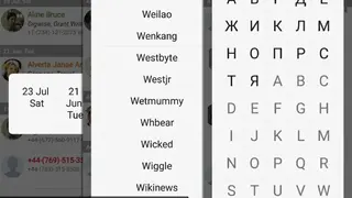 Phone and Contacts – AGContacts, Lite edition screenshot