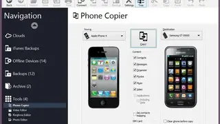Phone Copier Express screenshot