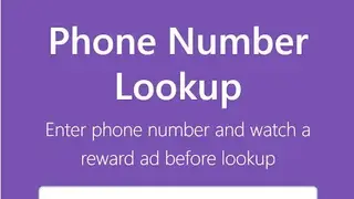 Phone Number Lookup Free screenshot
