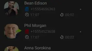 Phone + Contacts and Calls screenshot