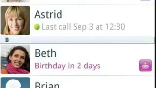 Phonebook screenshot