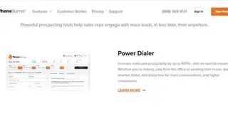 PhoneBurner screenshot