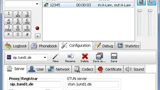 PhonerLite screenshot