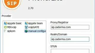 PhonerLite screenshot