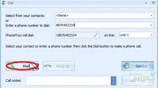 PhoneTray screenshot