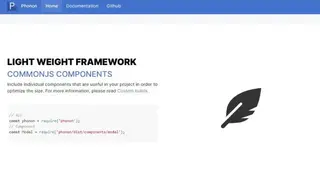 Phonon Framework screenshot