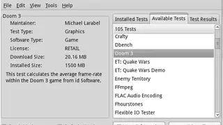 Phoronix Test Suite screenshot