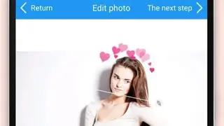 Photo Booth Heart Effect screenshot