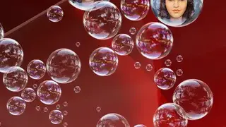 Photo Bubbles Live Wallpaper screenshot