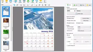 Photo Calendar Creator screenshot