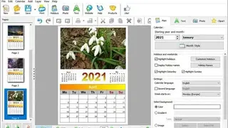 Photo Calendar Creator screenshot