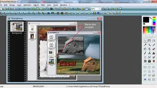 PhotoFiltre Studio X screenshot