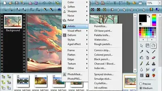 PhotoFiltre Studio X screenshot