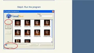 PhotoModel3D GUI screenshot